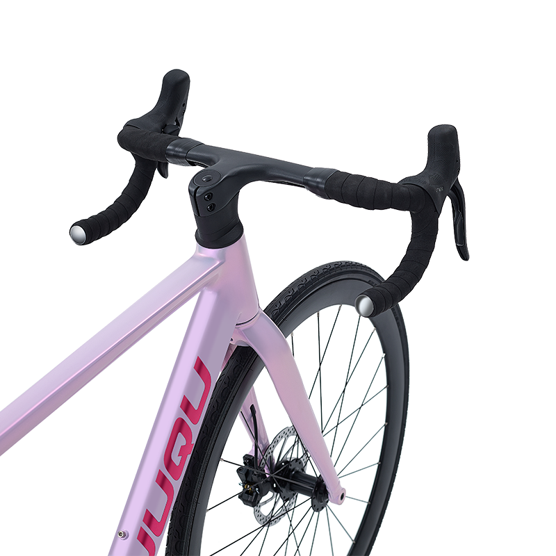HYB-049 Lekki fioletowy trwały dobry rower w absorpcji wstrząsu